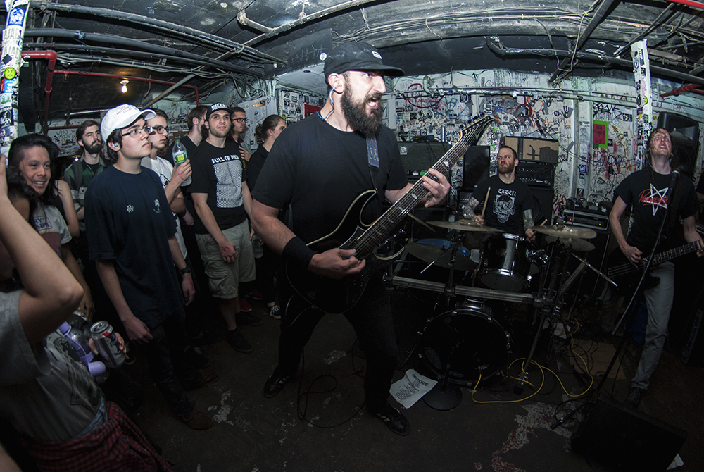 Die Choking Meatlocker 1 May 2016 [photo by Paul Buczkowski]